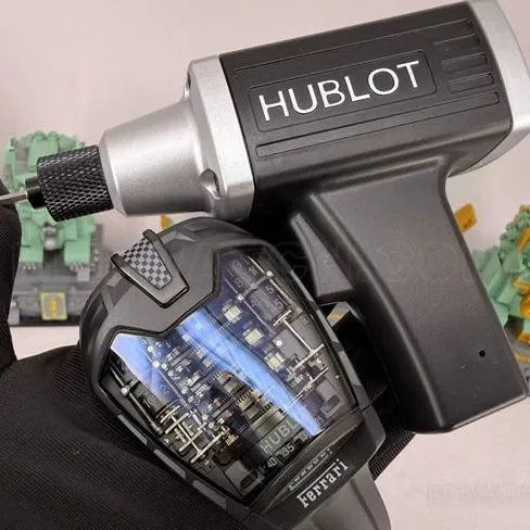 top-tier watch Hublot Ferrari joint MP-05 front live photo