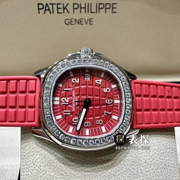 MMA factory Patek Philippe5067Atop-tier watch ladies red dial rubber model picture and price front live photo