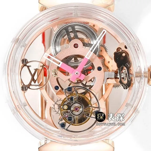 Louis Vuitton watch, RM men's watch, front live photo