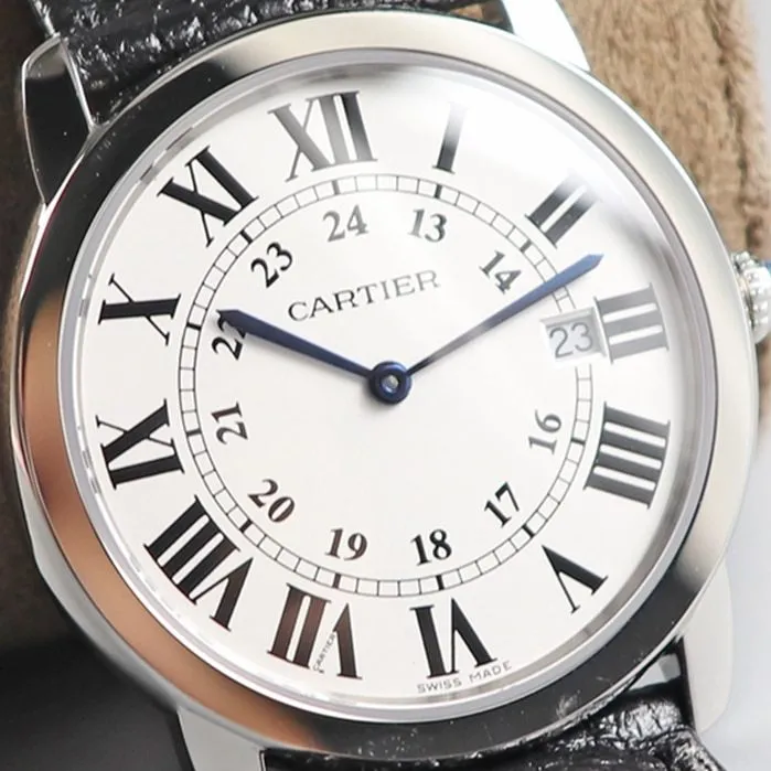 Cartier London series couple watch front view