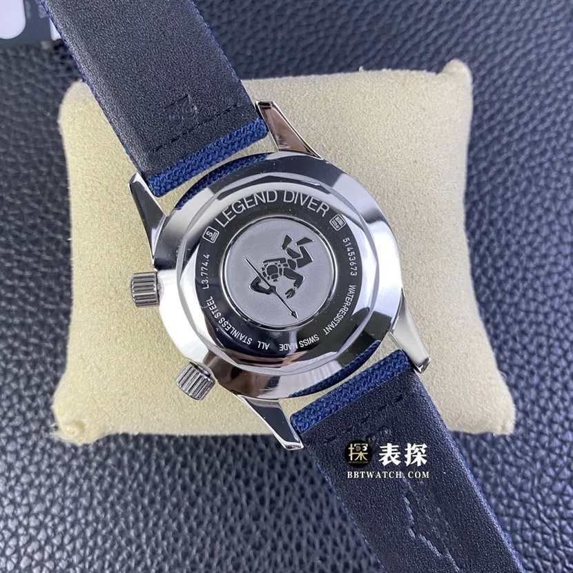 OS factory Longines classic replica1:1super watch men's dark blue dialleather strap picture and price front live photo