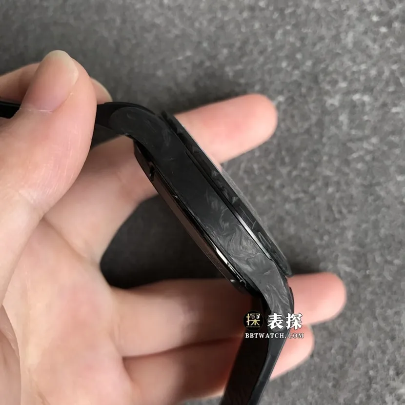 BBR factory Roger Dubuis King watch men's hollow plate rubber model pictures and prices front live photo