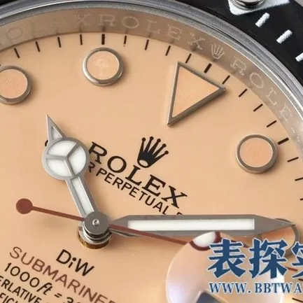 DIWRolextop-tiersuper yellow plate Submariner watch_how much_pictures_how is the workmanship? front