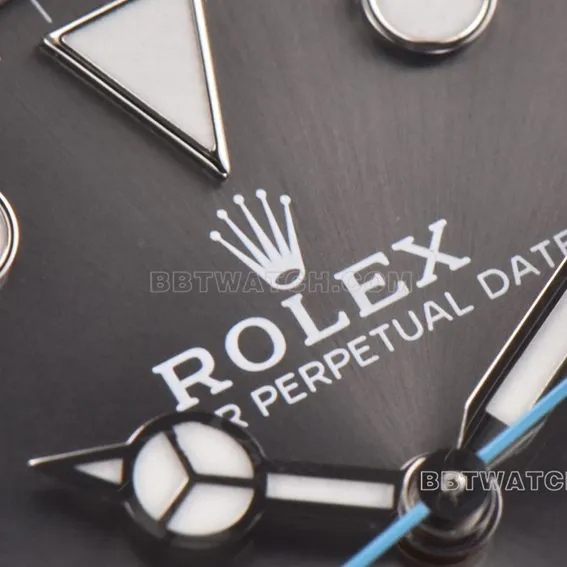 Factory C Rolex Yacht-Master rhodium white plate steel bracelet model m126622-0001front live photo
