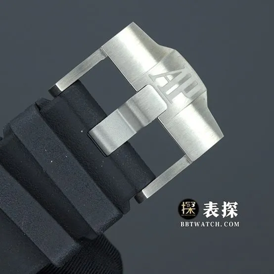 JF factory Audemars PiguetRoyal Oak26402CBtop-tier watch men's black dial rubber model pictures and prices clasplive photos