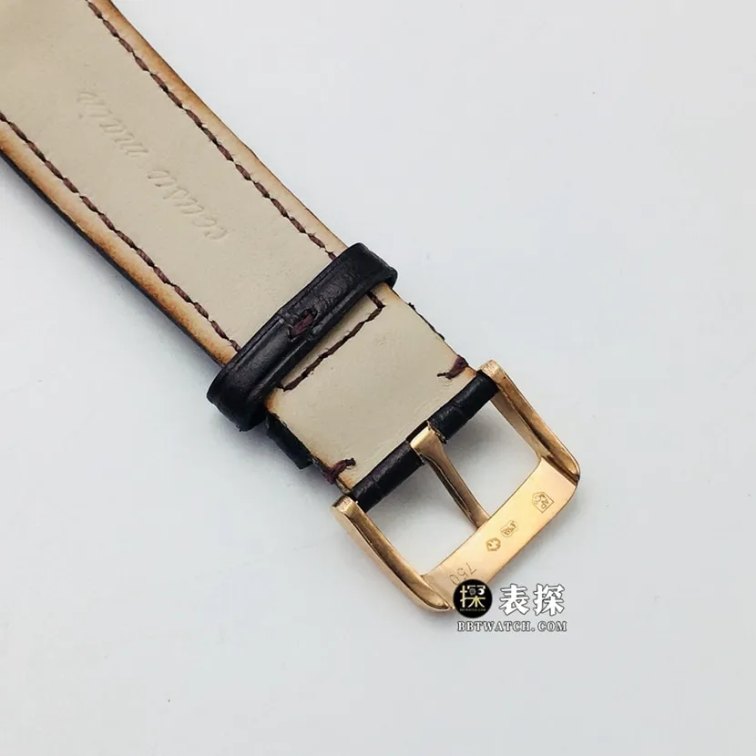 TW factory Audemars Piguettop-tier 1:1high-quality watch men's dark brown dial small second hand leather strap model pictures and prices front live photo