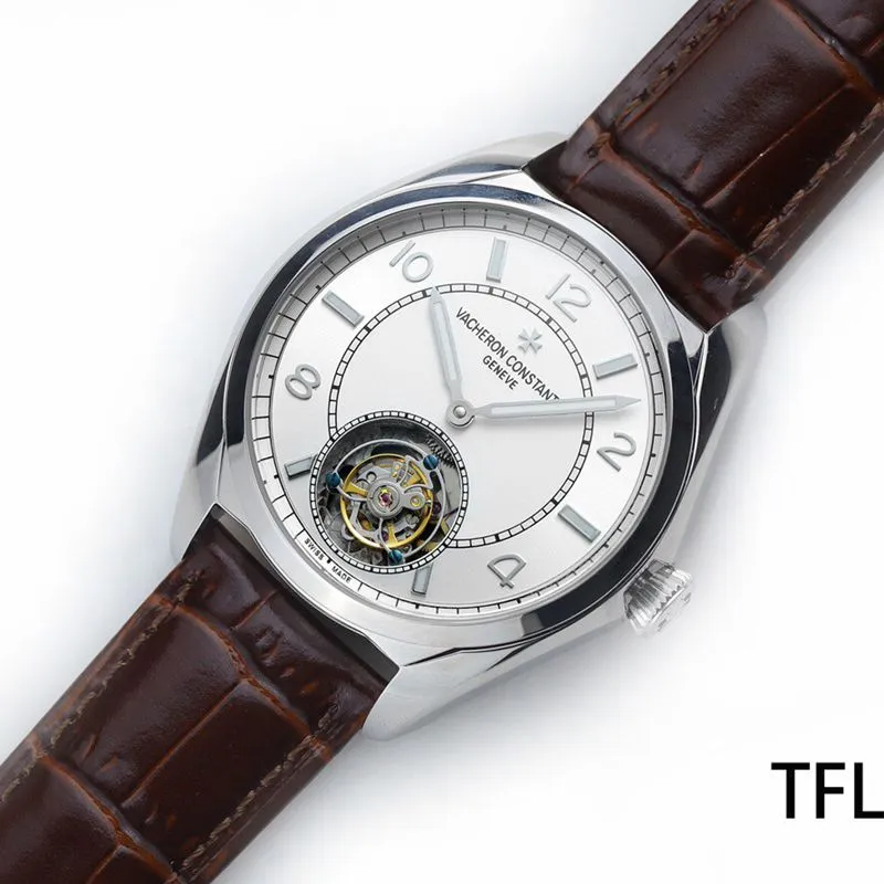 Vacheron Constantintop-tiersuper watch Wulu type series automatic tourbillon men's watch front view