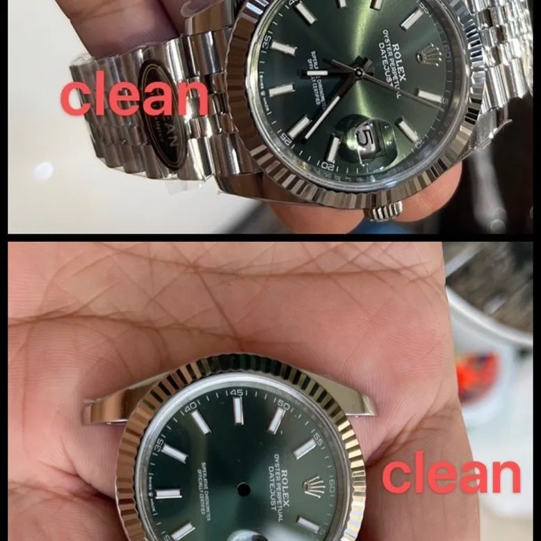 C Factory Log Green True and Fake Comparison Evaluation Rolextop-tier Table Top Comparison Chart
