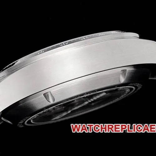 BLSIWC watch pilot super cloneblack dialchronograph rubber model IW388305front live photo
