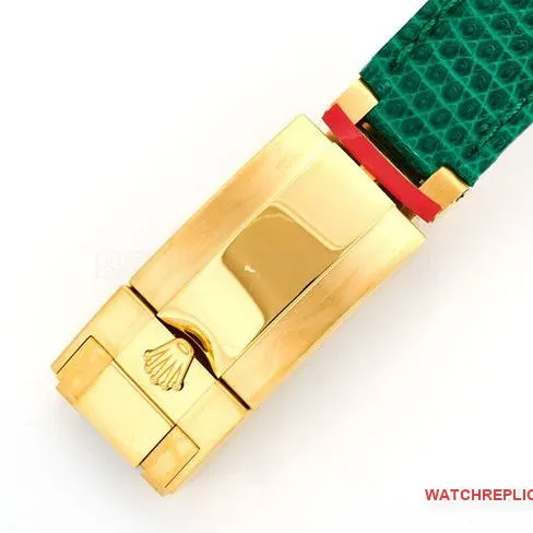 collectible watch DaytonaRolex green mother-of-pearl disc diamond bezel116519side live photo