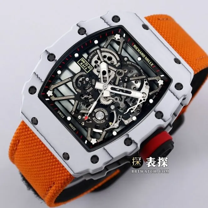 Richard Mille1:1replica watch,bbr RM 35-01replica watch,front live photo