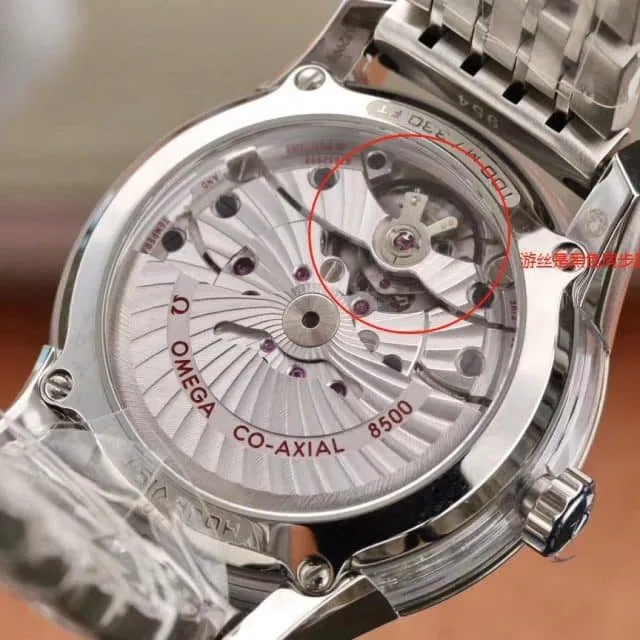 Omega De Ville watch comparison, small factory and big factory OEM comparison movement chart