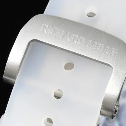top-tier Richard Mille generation legendary RM12-01 tourbillons apphire crystal transparent version of extraordinary sports quality front view