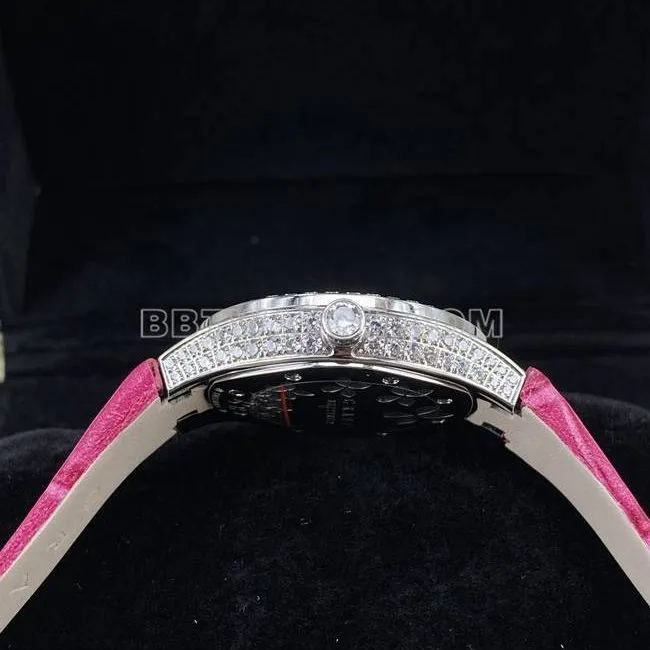 top-tier watch Graf VCA factory sapphire crystaldiamond33mmquartz movementclasplive photos