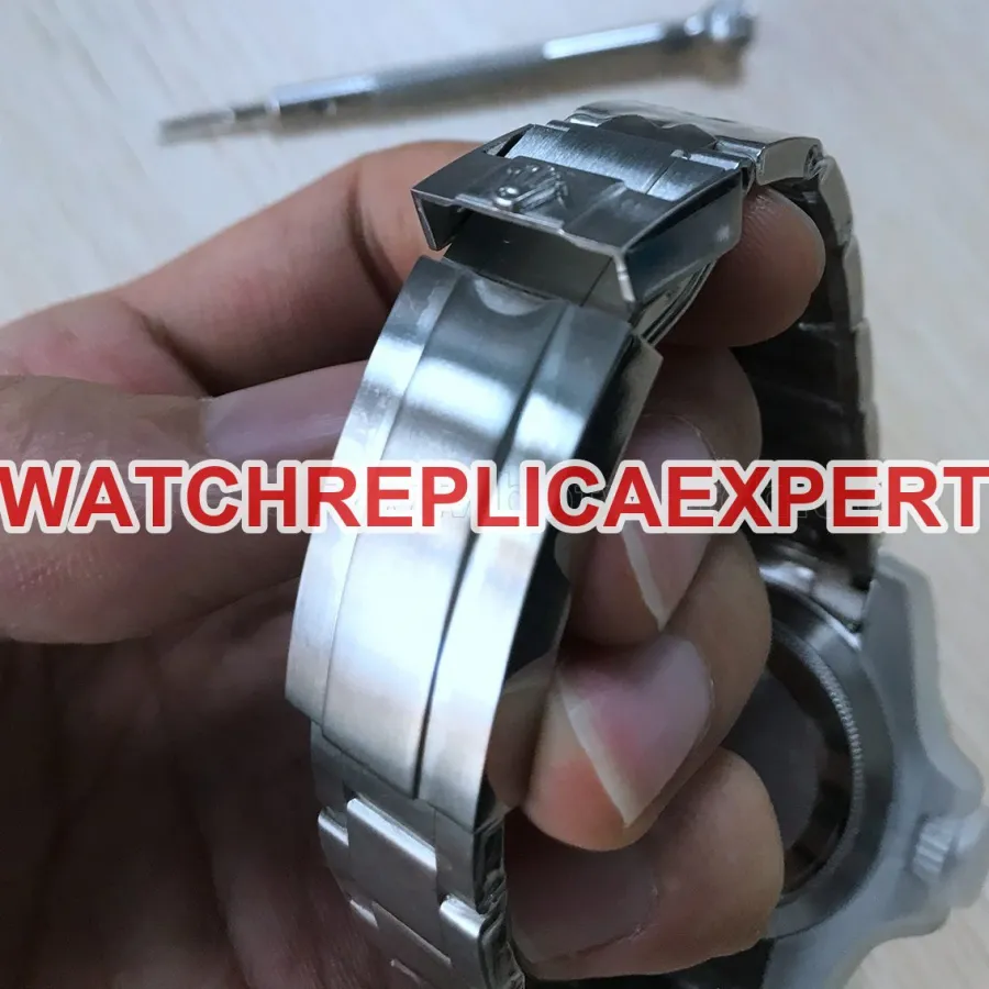 Rolex Rolex Green Aqua Buckle Guide: Open