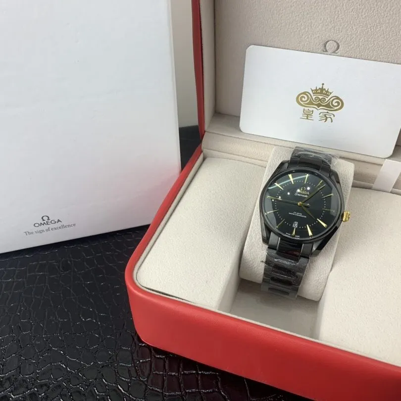 Omega Seamaster Seamaster De Ville Quartz 41mm Black Men Quartz
