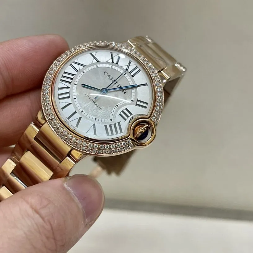 Cartier Ballon Bleu 33mm Women’s Rose Gold