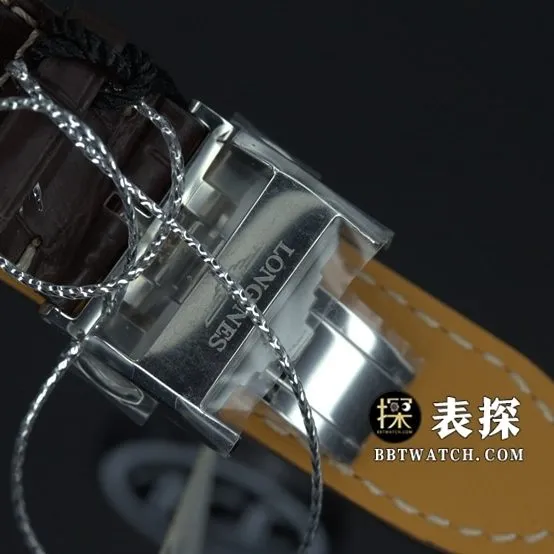 KL factory Longines famous craftsman top-tier watch white dial blue needle leather strap model picture and price front live photo