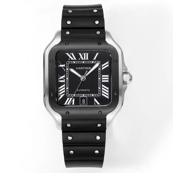 Cartier Santos WSSA0039 AF Factory: Black