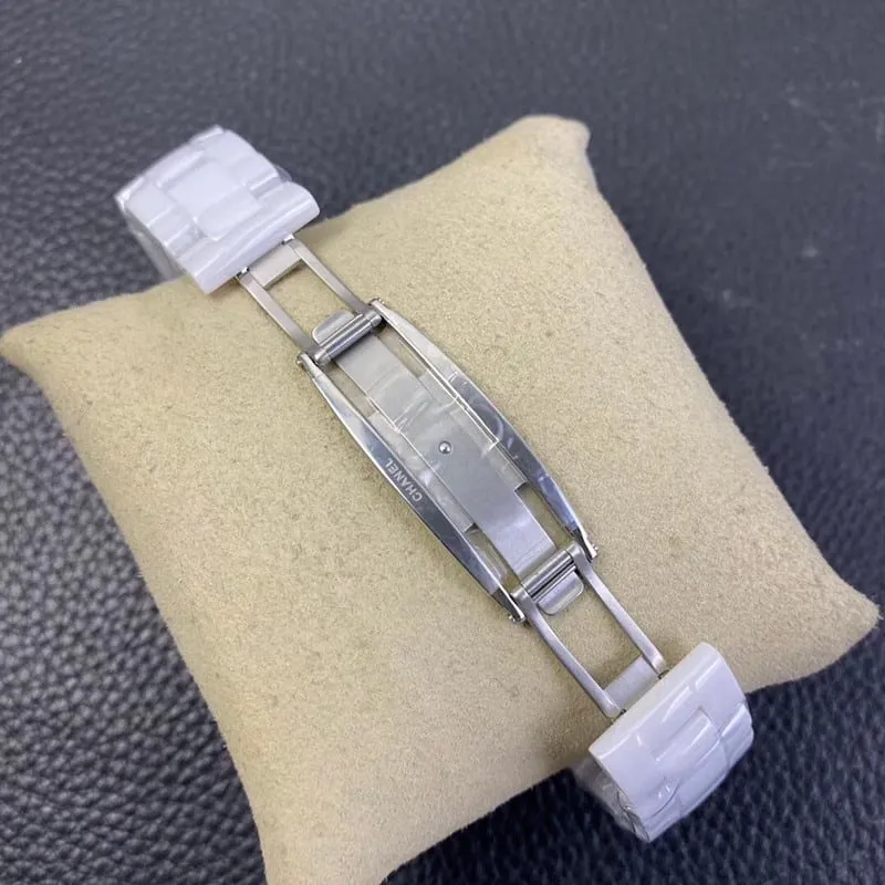 BV factory chanel j12 watch white ceramic 20th anniversary new original movement front view