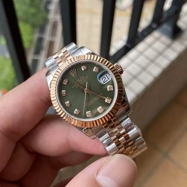 Rolex high-quality watch women's log watch front view