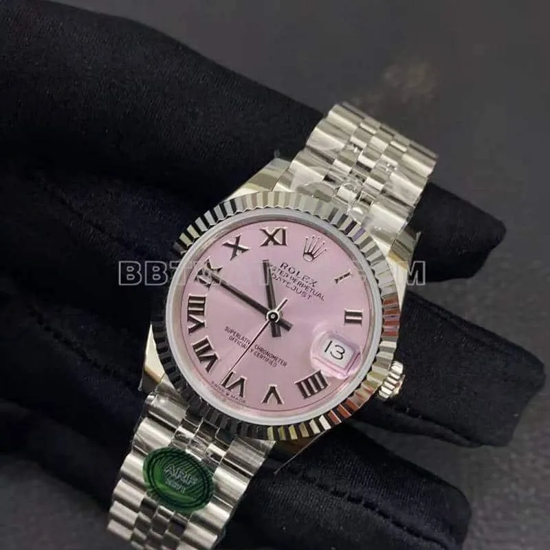 ARF FactoryRolex log 1:1super powder plate 31mm five rows of links 278274front live photo