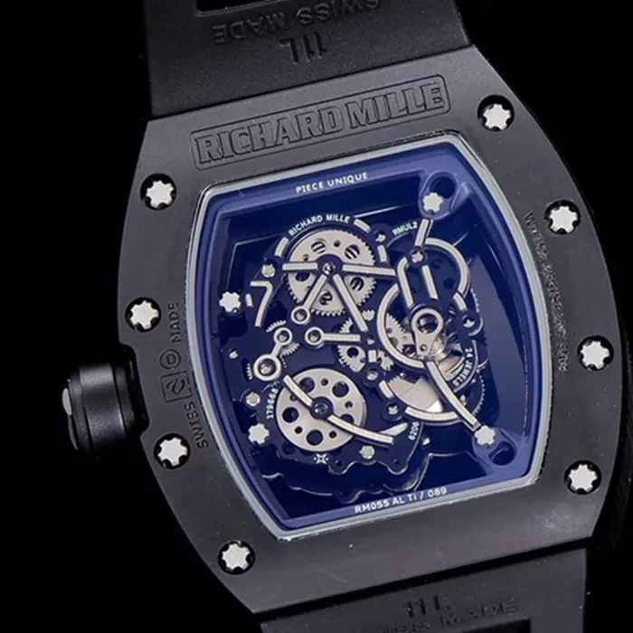 top-tier watch Richard Mille men's black dial V2