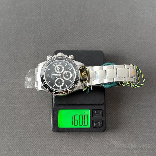 CBD factory collectible watch RolexDaytonablack dialsteel bracelet4131clasplive photos