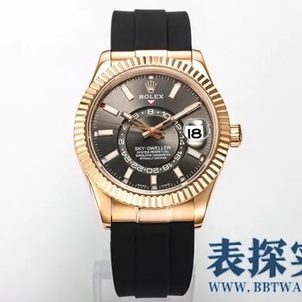 Rolextop-tiersuper gray plate Skywalker men's watch_how much_pictures_how is the workmanship details