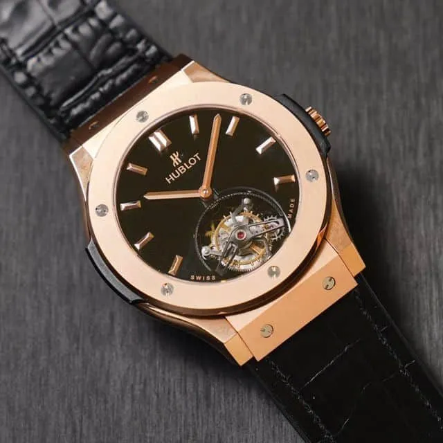 Hublot high-quality watch (Hublot) classic fusion DX-FACTORY tourbillon series watch front view