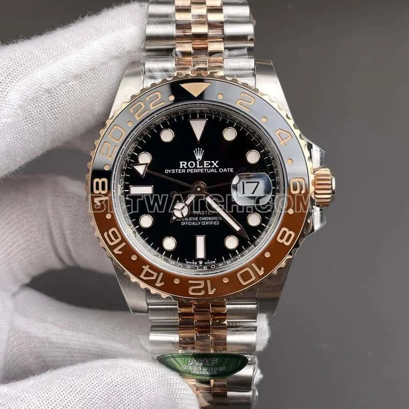 ARF FactoryRolexGMT-Master1:1super root beer circle126711side live photo