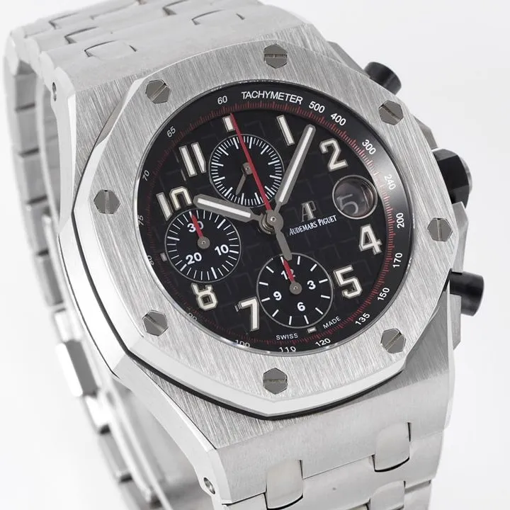 Audemars Piguet ceiling watch, APF offshore watch, front view