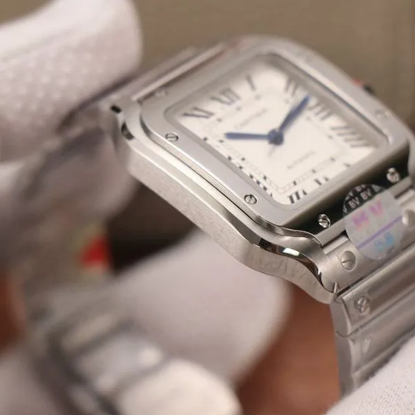 Cartier high-quality watches new Santos watch front view