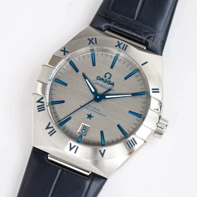 Front view of OmegaOROEM's new model Seamaster 8800movement watch