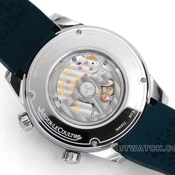 BLS factory Jaeger-LeCoultre Beichen 1:1top-tier replicablue dial rubber model 906868Jfront live photo