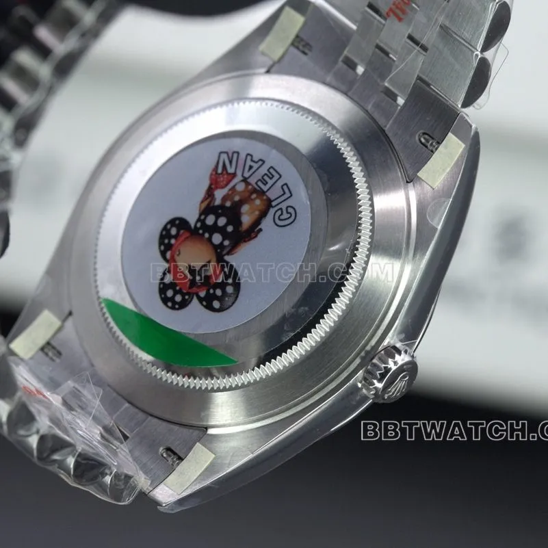 Rolex Watch C Factory Log 41 Green Disc 3235 Movement