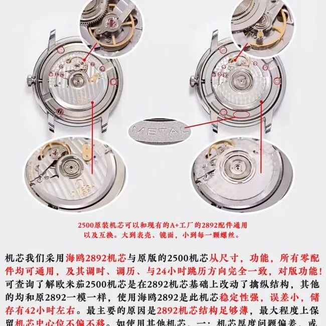 A+ factory Omega Diefei watch comparison genuine review date display chart