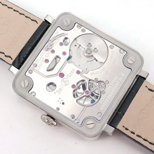 BBR factory Bell & Ross watch new BR-X2tourbillonv2 upgraded version square mechanical front view