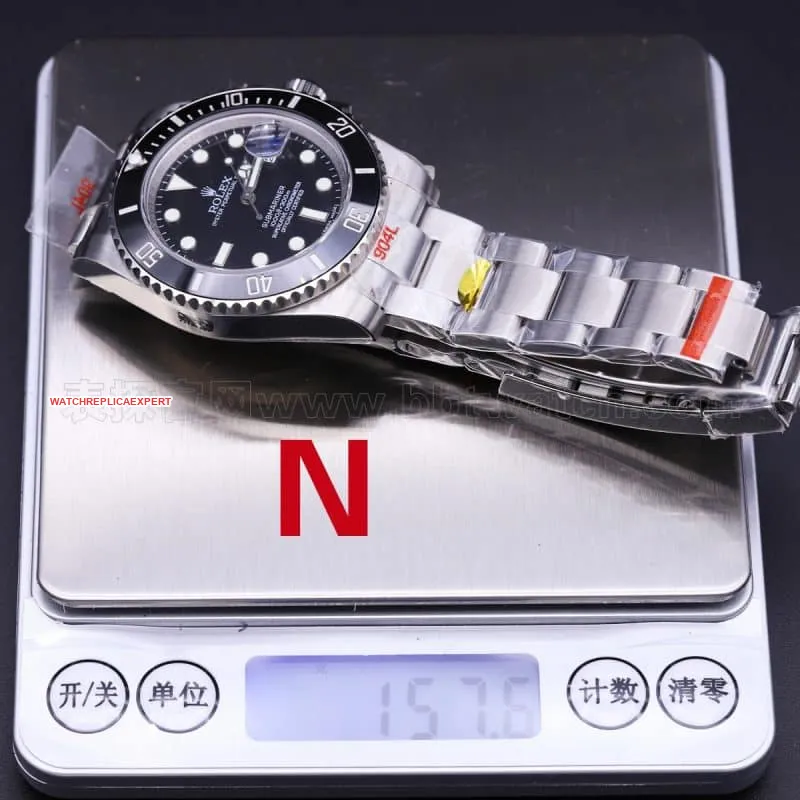 Rolex Black Submariner Watch ZZ Factory's 'Message' to N Factory V10S: Thickness Comparison Review