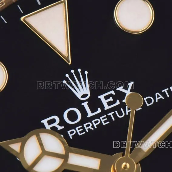Factory C Rolex Yacht-Master top-tier 1:1high-quality replicablack dialyellow gold rubber model M226658-0001caseback live photo