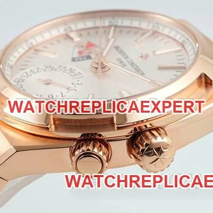1:1replica watch Vacheron ConstantinV9 Factory across the world rose goldsilver dial mechanical 7920Vfront live photo