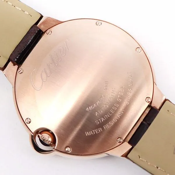 Cartier Watch Cartier Blue Balloon Square Diamond Full Diamond Watch Front View