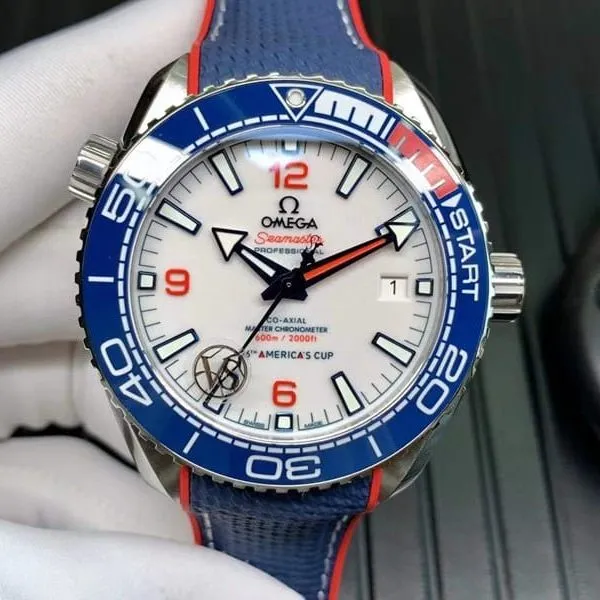 VS FactoryOmegareplica watch 43.5mm new Seamaster 600m America's Cup front view