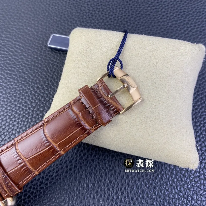 KZ factory Piaget watch men's silver gray plate leather strap model pictures and prices front live photo
