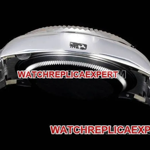 collectible watch Navigator AR+ factory Rolexblue dial mechanical front live photo