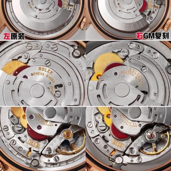 Rolex Cellini independent small second 3165movementreplica series watch comparison review detail shots