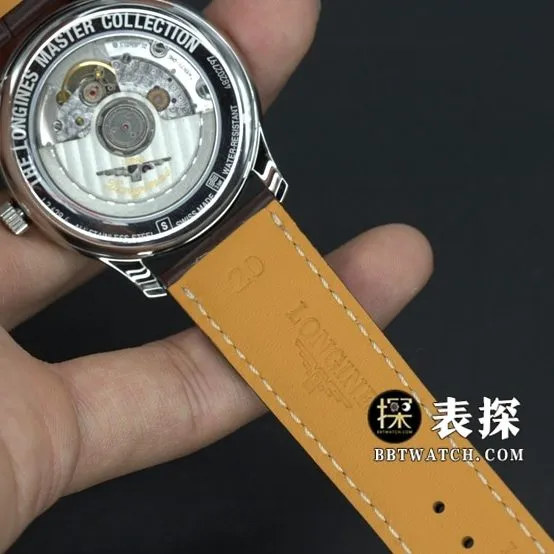 KL factory Longines famous craftsman top-tier watch white dial blue needle leather strap model picture and price side live photo