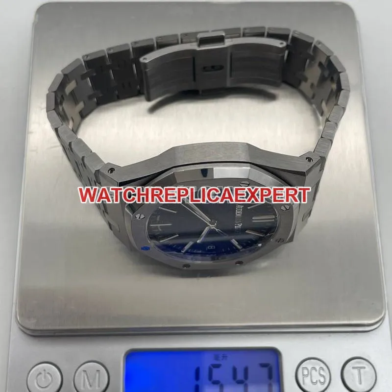 TOP and ZF factory Patek Philippe top collectible watches blue plate 15510 compare authentic difference