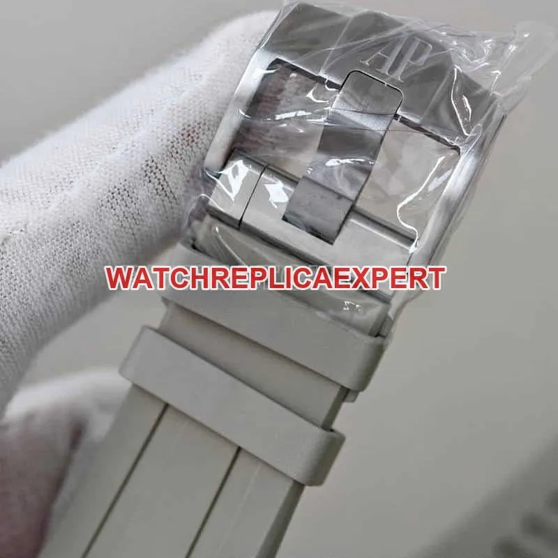 APS factory Audemars PiguetRoyal Oak offshore type 1:1super smoked light brown plate 26420front live photo