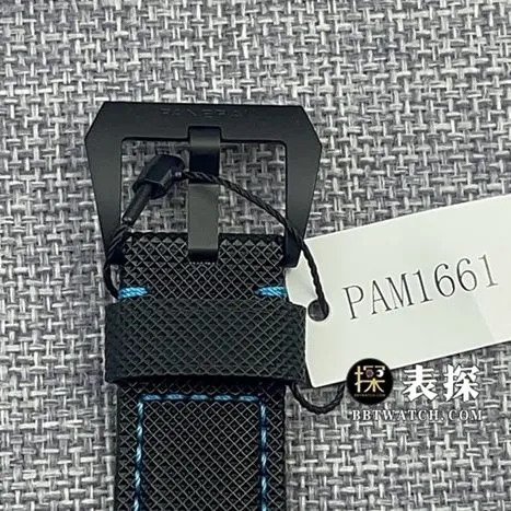 VS factory Panerai PAM01661 top collectible watches for men black disk strap models pictures and price buckle real picture